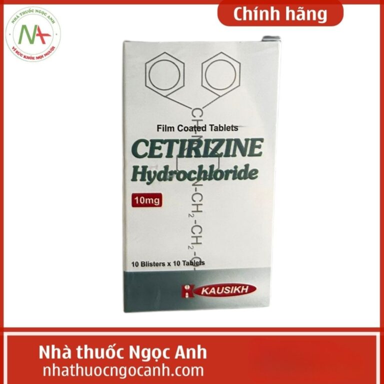 Cetirizine Hydrochloride 10mg Kausikh